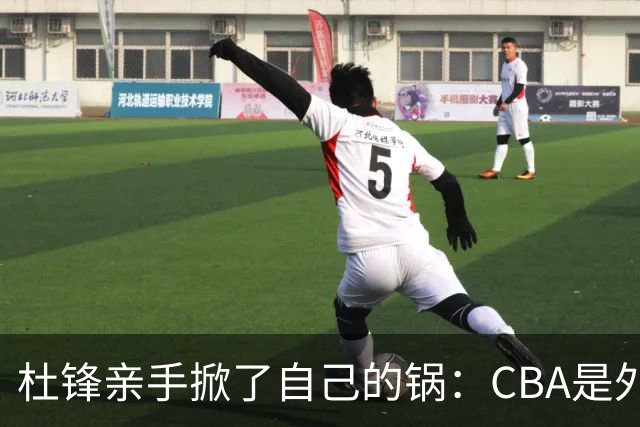 杜锋亲手掀了自己的锅：CBA是外援培训班，本土球员负责围观