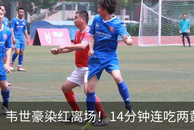 韦世豪染红离场！14分钟连吃两黄，肘击对手后苦笑，赛季提前报销